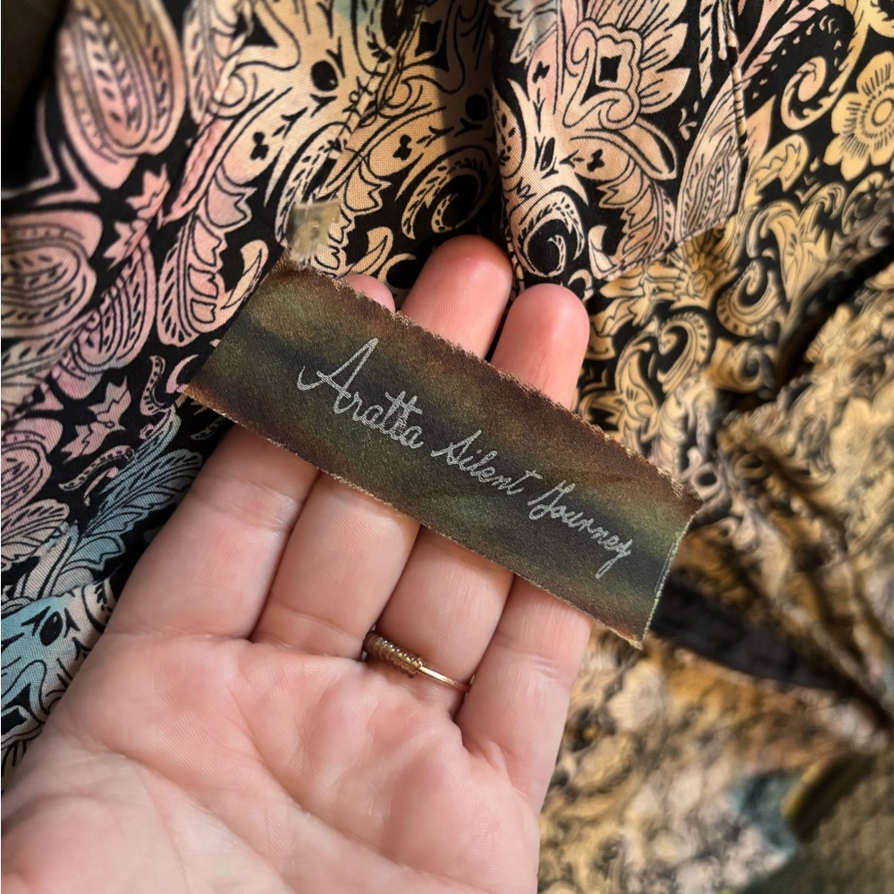 Aratta Patterned Button Down Shirt - image 3